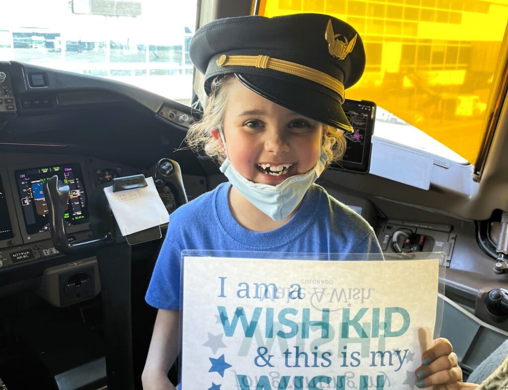 Wish Kid Airplane Photo 2024 Chl